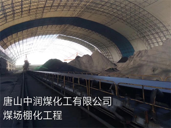 儋州中润煤化工有限公司煤场棚化工程