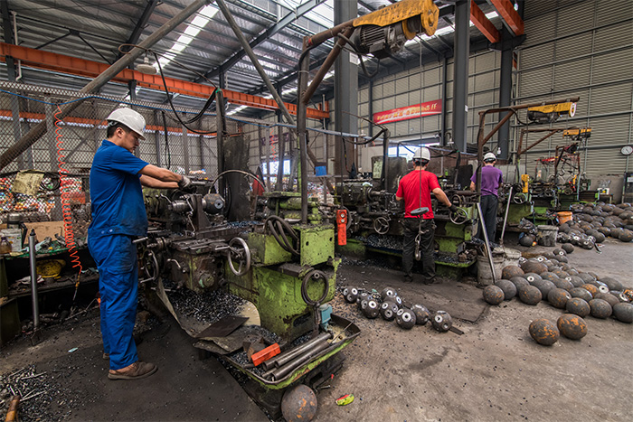 儋州网架配件车间